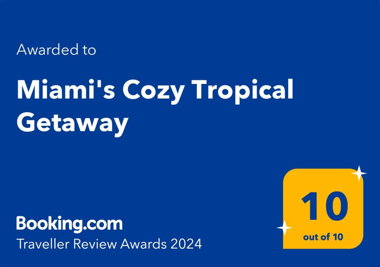 Villa Miami'S Cozy Tropical Getaway Extérieur photo